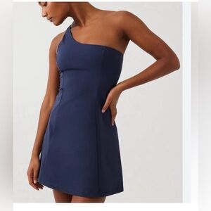 Outdoor voices one shoulder exercise dress